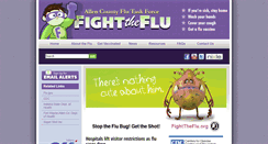 Desktop Screenshot of fighttheflu.org